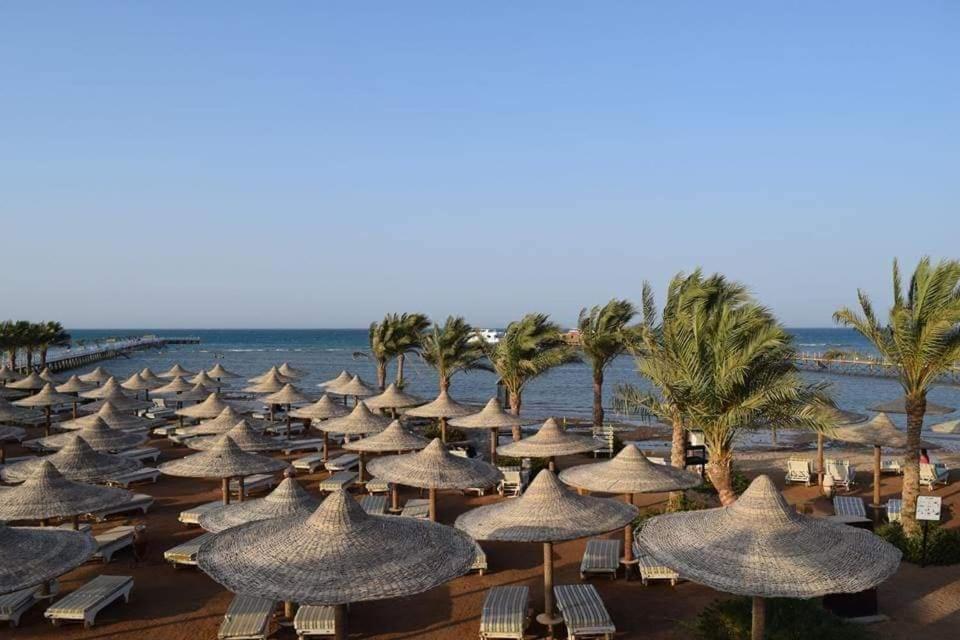 Comfortable Studio In Hotel Karma With Private Beach And Pools Family Only Or Female Hurghada Exterior foto